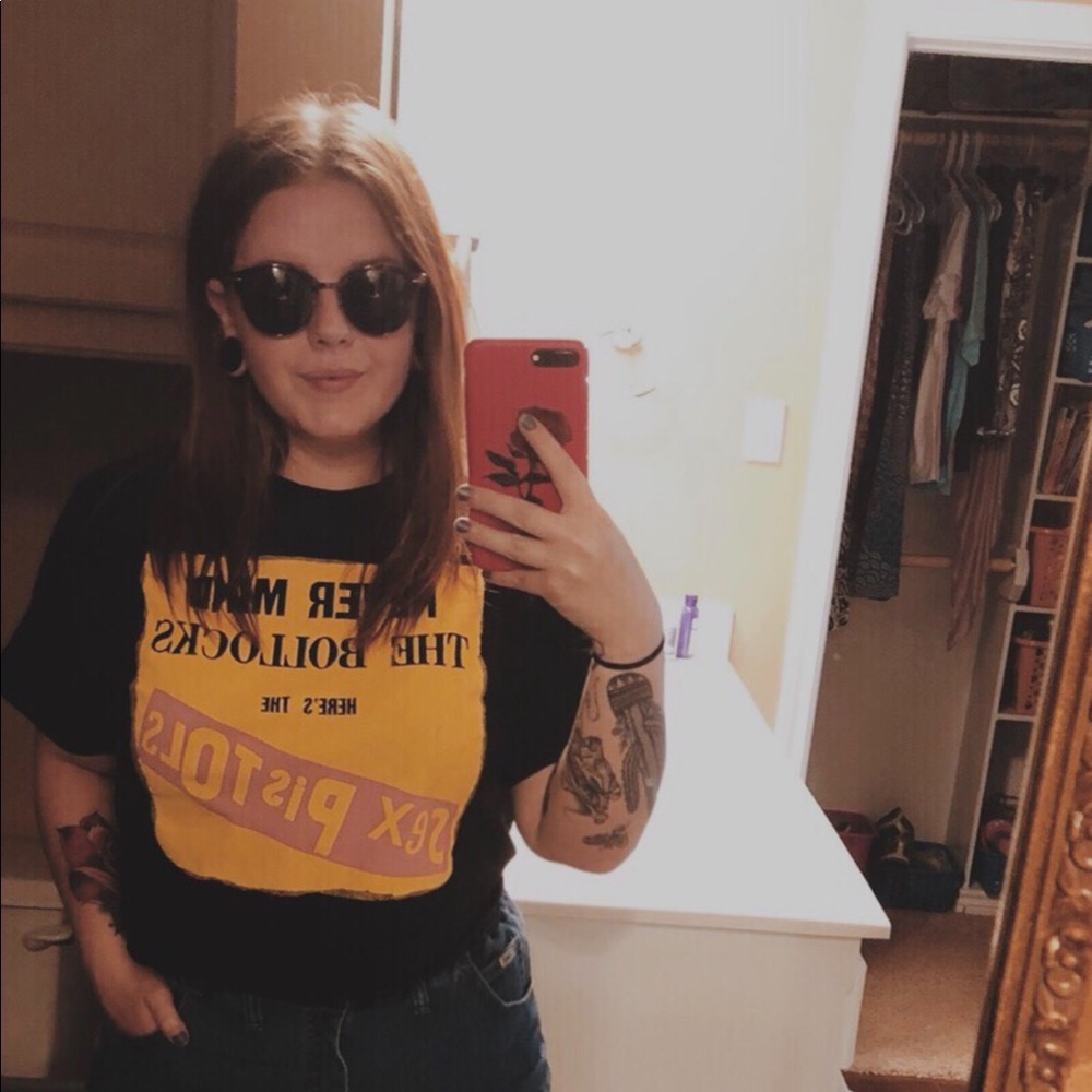 *3 for $20* Sex Pistols crop top